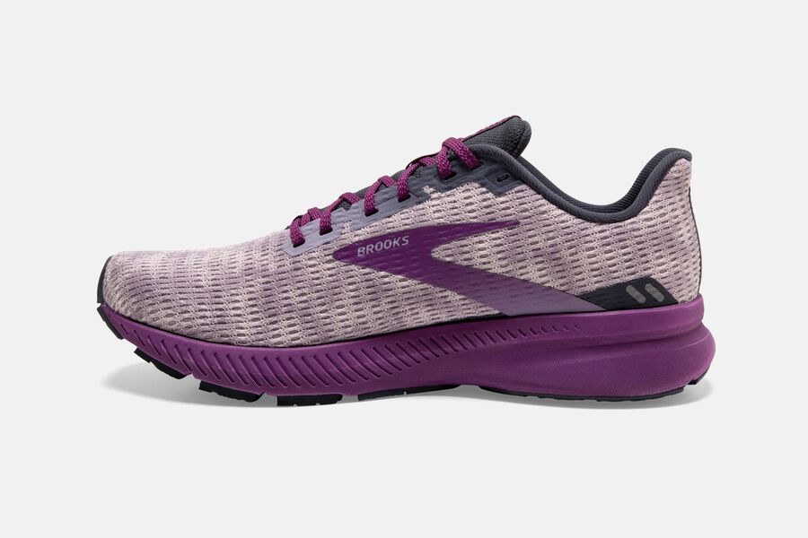 Brooks Israel Launch 8 Road Running Shoes Womens - Purple - WUJ-498752